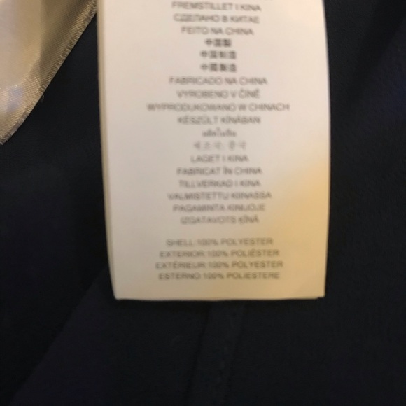 🌹Host Pick🌷Michael Kors Navy Polka Dot Dress - Picture 9 of 9